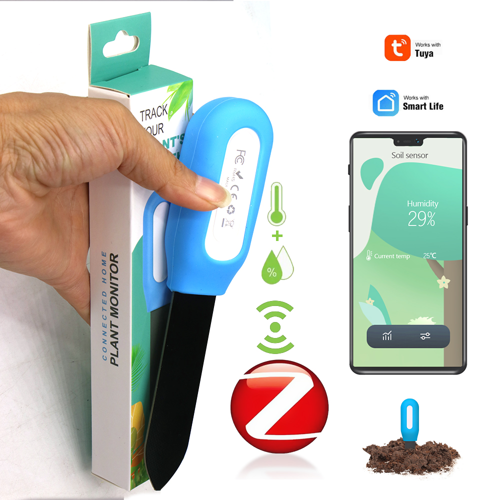 Soil Moisture Sensor - Akıllı Zigbee Toprak Sensörü Ev Bahçe