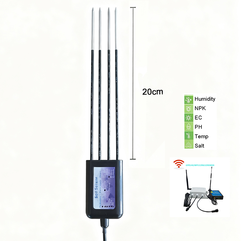 Soil Moisture Sensor - Yüksek Hassasiyetli RS485 20cm Derinlikli El