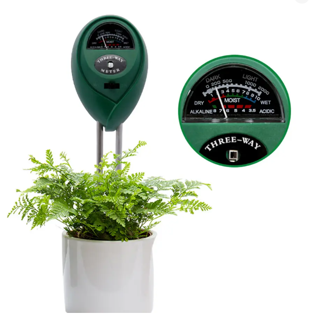 Soil Moisture Sensor - Bahçe PH Ölçer Güneş Işığı 3'ü