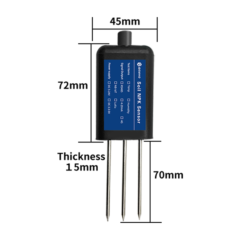 Soil Moisture Sensor - RS485 4-20mA Toprak Sıcaklığı Nem Nemlendirme