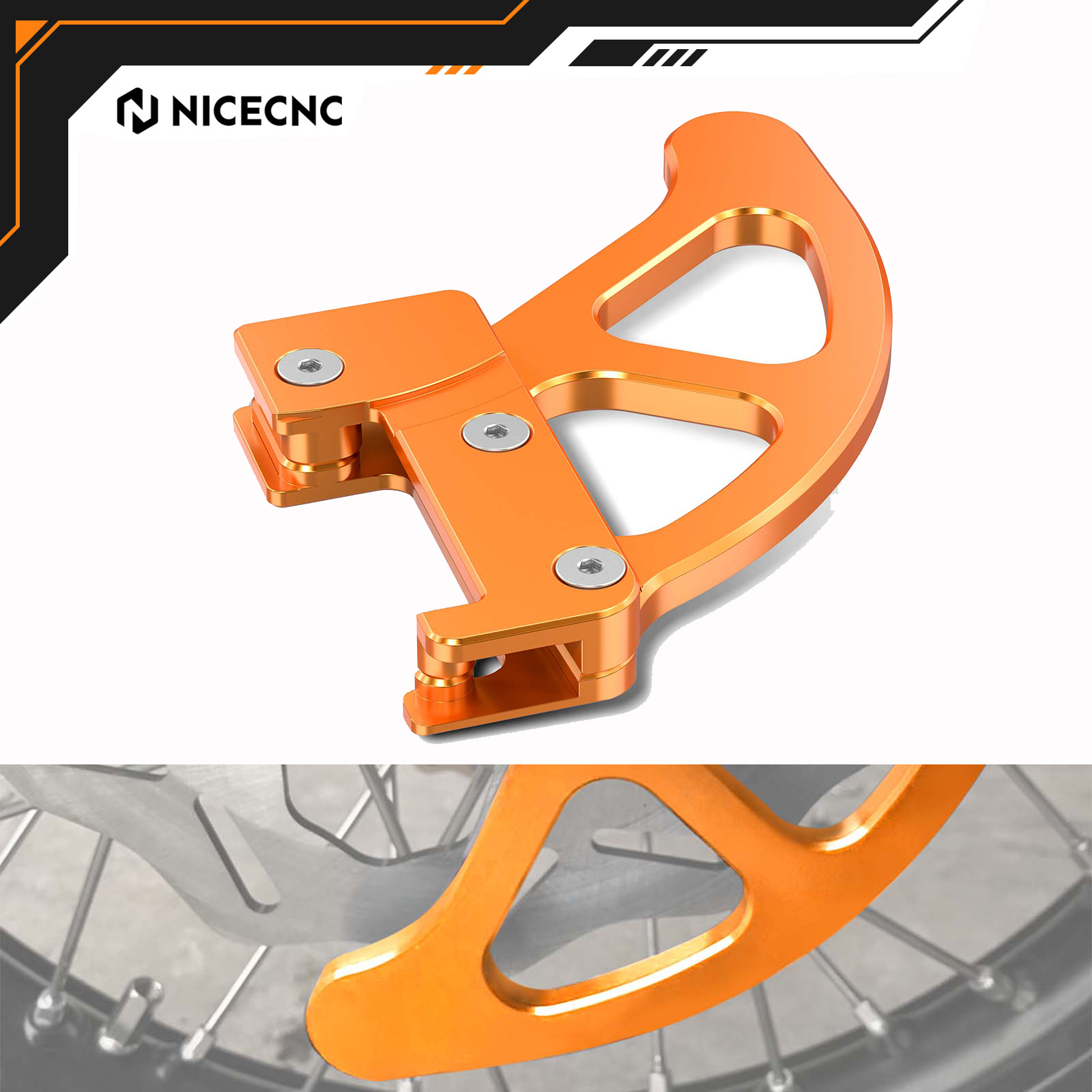 NICECNC Arka FREN DİSKİ Koruma - Husqvarna Chainsaw 450 incelemesi ve fiyatı